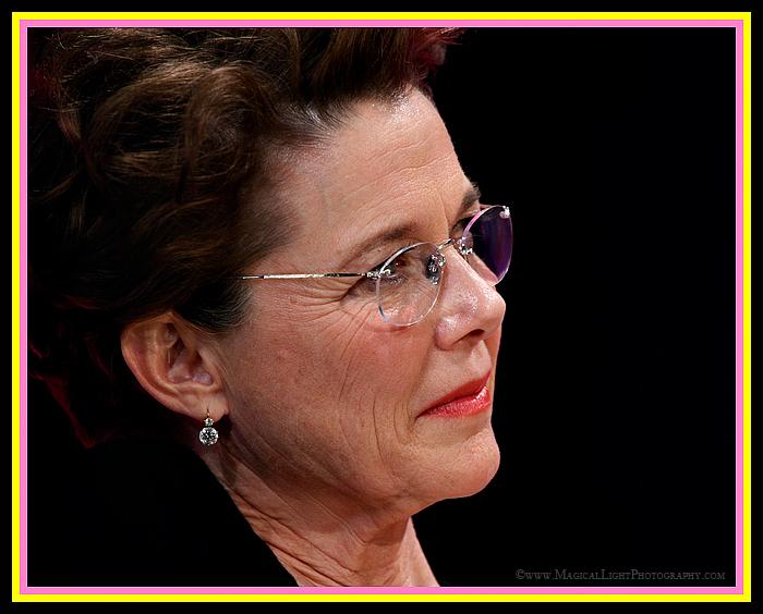 Annette Bening<br />2011 Oscar Nominee<br />"The Kids Are All Right"<br />Annette listens intently while Kevin Costner makes remarks honoring his friend.